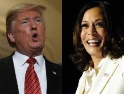 Saling Sinis Trump Vs Kamala Harris