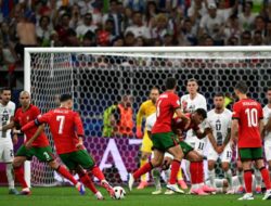 Tanpa Gol di Waktu Normal, Portugal Vs Slovenia Lanjut Extra Time