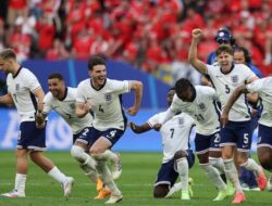 Menang Lawan Swiss Lewat Adu Penalti, Inggris ke Semifinal Euro 2024