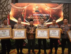 Polsek Pandeglang Raih Penghargaan 10 Besar Kompolnas Award