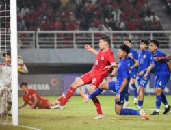 Indonesia Unggul 1-0 Atas Thailand di Babak I