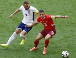 Xhaka Main 120 Menit Lawan Inggris dalam Kondisi Cedera