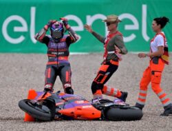 Jorge Martin Frustrasi Usai Crash Jelang Finis