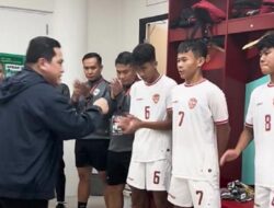 Erick Thohir ke Timnas Indonesia U-16: Jangan Nangis!