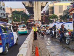 Lalin di Pasar Cipulir Masih Macet Imbas Proyek Saluran Air