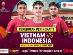 Jadwal Vietnam Vs Indonesia di Piala AFF U-16 Sore Ini