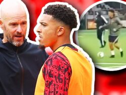 Konflik Jadon Sancho dan Erik ten Hag Berakhir Damai