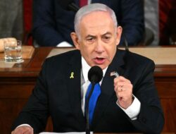 Saat Senator Demokrat Ogah Dengarkan Pidato Netanyahu