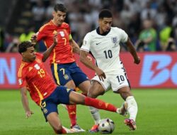 Alot! Spanyol Vs Inggris Imbang di Babak Pertama