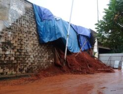 Detik-detik Tebing Jalan Tol di Bintaro Longsor Diungkap Warga