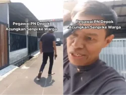 Aksi ‘Koboi’ Staf Panitera PN Depok Todongkan Pistol Diusut Polisi