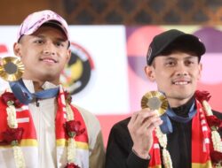 Veddriq dan Rizki Juniansyah Tiba di Tanah Air