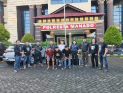 Pria di Manado Tusuk Teman Usai Cekcok Saat Pesta Miras