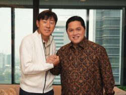 Shin Tae-yong Ketemu Erick Thohir, Ungkap Target Utamanya