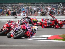 Sprint Race MotoGP Inggris 2024: Pecco Bagnaia Crash!