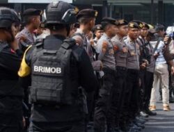 3.286 Personel Polisi Amankan Demo Revisi UU Pilkada di DPR-Patung Kuda