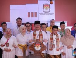 Resmi! Ridwan Kamil-Suswono Daftar Cagub-Cawagub Jakarta ke KPU DKI