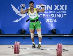 Lifter Dimas Setiya Darma Pecahkan Rekor Nasional di PON XXI