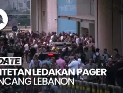 Ledakan Pager Beruntun Terjadi di Lebanon, 9 Tewas-Ribuan Terluka