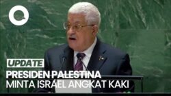 Video Mahmoud Abbas: Palestina Tanah Kami, yang Harus Pergi Penjajah!