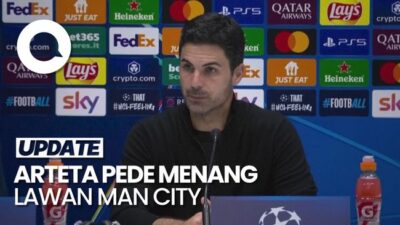 Arsenal Ditunggu Man City, Arteta: Saya Sudah Siapkan untuk Menang!