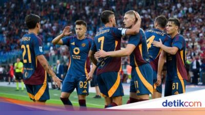 Roma Vs Udinese: Giallorossi Menang Telak 3-0