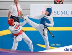 Atlet Taekwondo Polri Koleksi Emas, Perak dan Perunggu di PON XXI Aceh