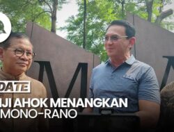 Ahok: Saya Bertanggung Jawab untuk Kemenangan Mas Pram dan Bang Rano