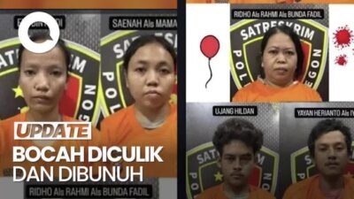 5 Penculik dan Pembunuh Bocah di Cilegon Ditangkap! Motifnya Kesal Ditagih Utang