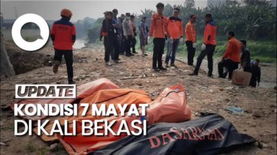 Kondisi 7 Mayat di Kali Bekasi Saat Ditemukan: Banyak Lumpur-Bengkak