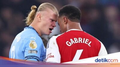 Erling Haaland Jadi ‘Tukang Bully’ di Laga Man City Vs Arsenal