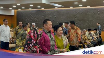 Titiek-Tutut Hadiri Silaturahmi Kebangsaan MPR, Disambut Bamsoet