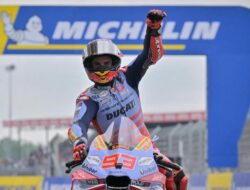 Sudahi Perayaan Juara Sprint Race, Marc Marquez Fokus ke MotoGP Aragon