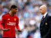 Ada Apa Antara Ten Hag dengan Rashford?