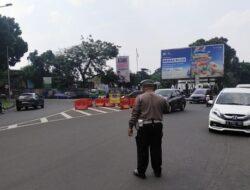 Wisatawan Mulai Tinggalkan Kota Bogor, Lalin Kebun Raya Padat Sore Ini