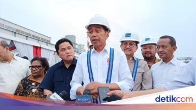 Jokowi Pamit ke Warga di Pontianak, Erick Thohir dan Bahlil Sedih