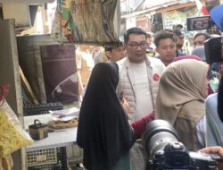 Video: Ridwan Kamil Sapa Warga Pancoran, Ajak Pilih Nomor Urut 1