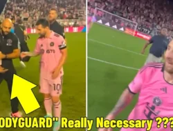 Viral Lari Kencang Bodyguard Messi