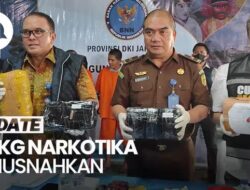 Video BNNP Jakarta Musnahkan Barang Bukti 9,2 Kg Ganja-Sabu