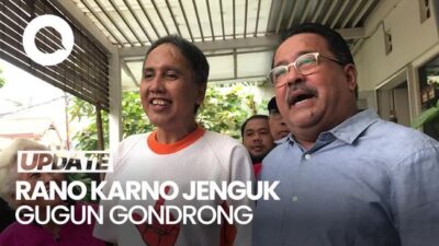 Si Doel Jenguk Gugun Gondrong, Eks Ketum Jakmania