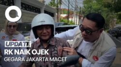 Video: Cerita RK Naik Ojek ke Peresmian DPD Gerindra gegara Jakarta Macet