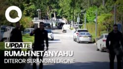 Video: Suasana Rumah Netanyahu Dijaga Ketat Imbas Serangan Drone