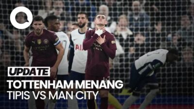 Video: Man City Tersingkir dari Carabao Cup Setelah Dikalahkan Tottenham