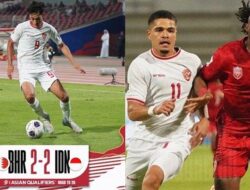 Video: Gol Bahrain di Menit 90+9 Bikin Indonesia Gagal Menang