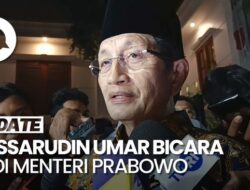 Video Nasaruddin Umar Kaget Dipanggil Prabowo Bicara soal Jadi Menteri