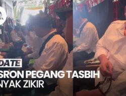 Video Kala Nusron Wahid Pegang Tasbih dan Banyak Zikir di Pesawat Super Hercules