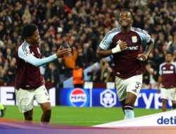 Aston Villa Mulus di Liga Champions, Samai Rekornya 43 Tahun yang Lalu