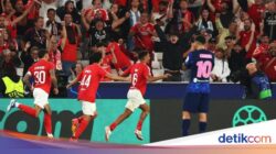 Benfica Vs Atletico Madrid: Los Colchoneros Dibantai 0-4