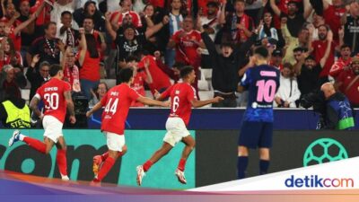 Benfica Vs Atletico Madrid: Los Colchoneros Dibantai 0-4