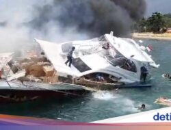 27 Orang Selamat dari Kebakaran Kapal Tewaskan Cagub Malut Benny Laos